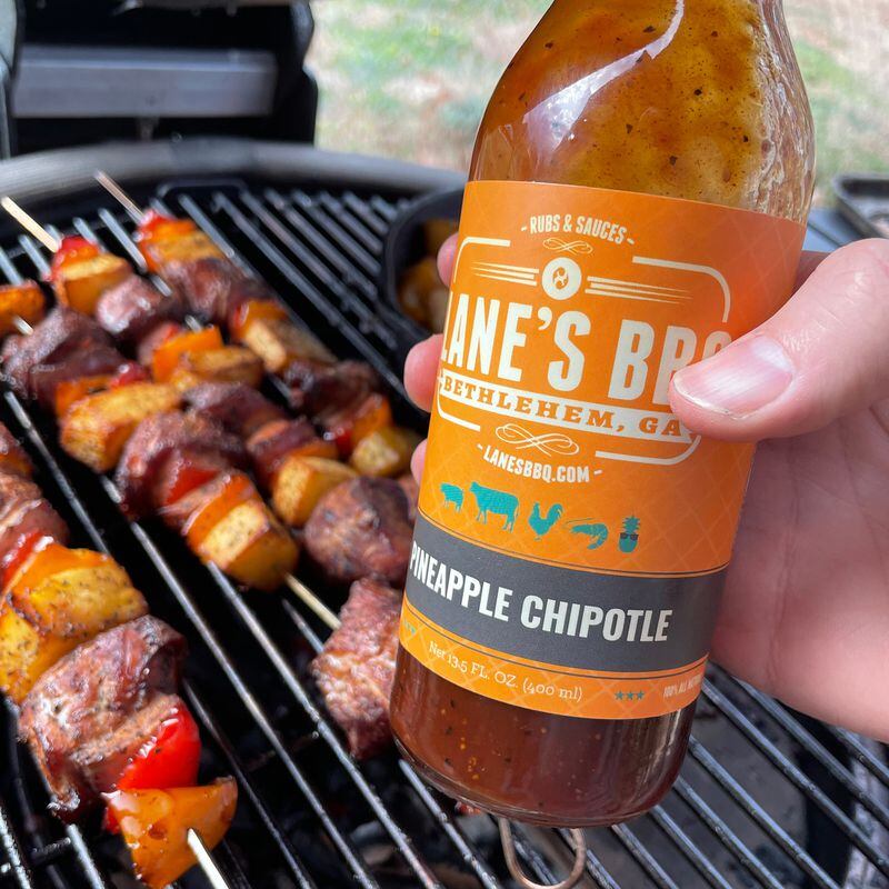 Pineapple chipotle BBQ sauce from Lane’s 
Courtesy of Jeremy Sloan