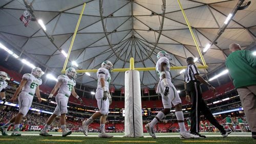 Georgia high school football playoffs will be at the Georgia Dome on Dec. 9 and 10. (AJC File)