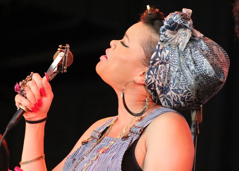 The luminous Andra Day will pay tribute to Nina Simone. Photo: Melissa Ruggieri/AJC