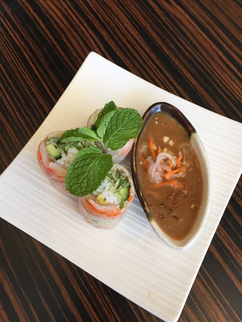 Pork spring rolls are a flavorful option at District III, which serves up Vietnamese cuisine. CONTRIBUTED BY JESSIE DOWD