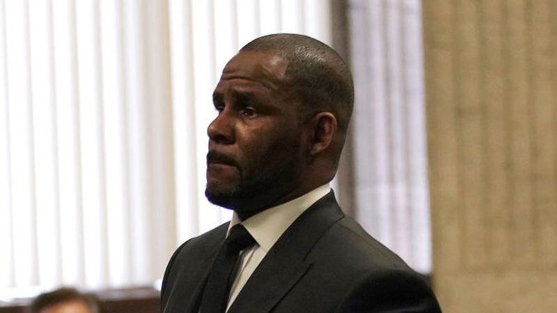 Singer R. Kelly appears in court for a hearing to request that he be allowed to travel to Dubai at the Leighton Criminal Court Building on March 22, 2019 in Chicago. Kelly's lawyers say he didn't attend separate hearing in a sex abuse case because he can't read.