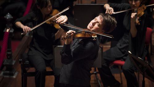 Violinist Joshua Bell will perform at Spivey Hall on Oct. 7. Contributed by Simon Van Boxtel