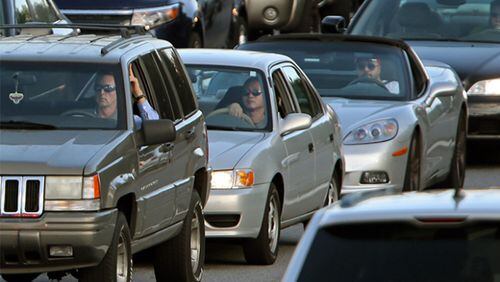 Georgia DOT reports show that Decatur traffic isn’t as congested as people think it is. AJC file photo