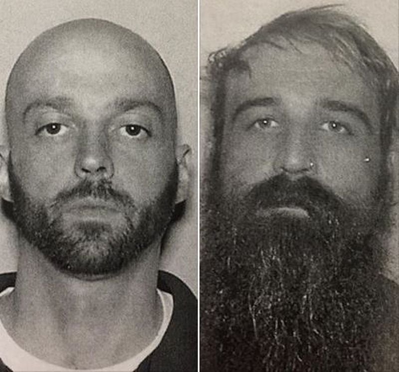 Seth Richie (left), Christopher Holcomb (Credit: Walton County Sheriff's Office)