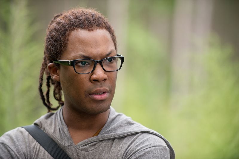 Corey Hawkins as Heath - The Walking Dead _ Season 6, Episode 11 - Photo Credit: Gene Page/AMC