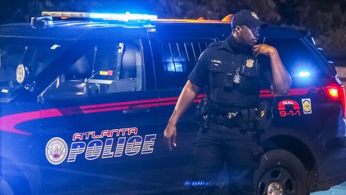 August 30, 2021 Atlanta: Atlanta police investigate the scene on Marietta Street where a man was rushed to a hospital Monday morning, Aug. 30, 2021 after he was forced from his car at gunpoint and shot in downtown Atlanta, police said. The shooting was reported about 5:30 a.m. in the 500 block of Marietta Street, according to Atlanta police. Authorities shut down the road south of North Avenue for several hours Monday while they investigated. “The preliminary investigation found that the victim and an adult female were in a vehicle and stopped at the location,” police spokesman Officer Steve Avery said in an emailed statement. “While stopped, two suspects approached and carjacked the couple.” At some point during the theft, the man was shot, Avery said. One of the suspects got into the couple’s car and drove away, and the other ran off, he said. They had not been identified Monday. The victim was taken to a hospital in serious condition. A description of his vehicle was not provided. The shooting remains under investigation, and anyone with information is asked to come forward. Tipsters can remain anonymous, and be eligible for rewards of up to $2,000, by contacting Crime Stoppers Atlanta at 404-577-8477, texting information to 274637 or visiting the Crime Stoppers website. (John Spink / John.Spink@ajc.com)
