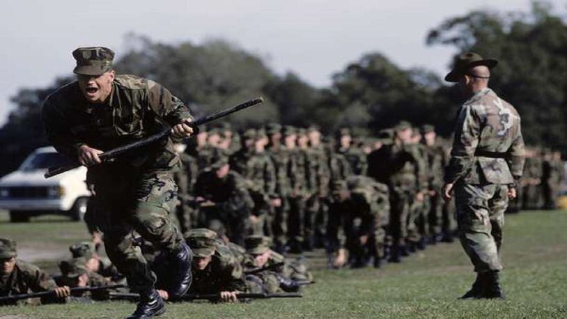 An unidentified Marine Corps recruit was found dead Tuesday morning after falling off a balcony at the Parris Island Marine Corps Recruit Depot in South Carolina, according to a report by The State.