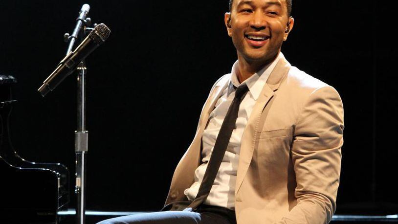 John Legend captivated a sold out crowd at Atlanta's Chastain Park Amphitheatre in July 2014. File photo: Robb Cohen