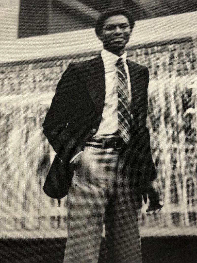 John S. Wilson, shown in the 1979 Morehouse College yearbook, is one of Spike Lee’s friends from his Morehouse days. Wilson later became Morehouse College president (2012-2017). CONTRIBUTED BY MOREHOUSE COLLEGE