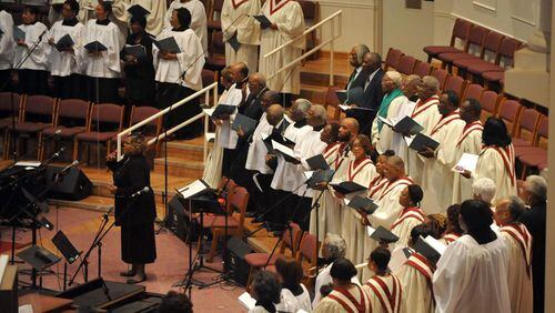 “Evening of Spirituals.” 6 p.m. Sunday. Free. Saint Philip African Methodist Episcopal Church, 240 Candler Road SE, Atlanta. The concert will feature choir performances from several local churches, including Saint Philip’s Choir No. 1, Berean Seventh-Day Adventist Church’s Voices of Inspiration, Ebenezer Baptist Church’s choir and East Point First Mallalieu United Methodist Church’s Chancel Choir. 404-371-0749 ext. 8423, SaintPhilip.org.AJC file photo