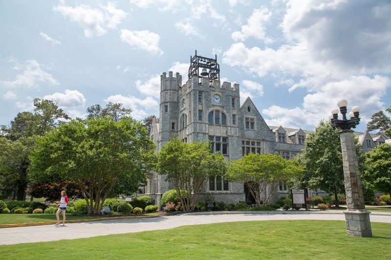 Oglethorpe University is a private, liberal arts college in Brookhaven. Though it has switched to online learning this semester, it is not lowering its tuition. CONTRIBUTED BY JENNI GIRTMAN / ATLANTA EVENT PHOTOGRAPHY