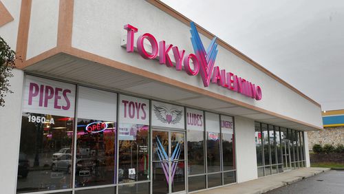 Tokyo Valentino Gwinnett sued the county in federal court because Gwinnett changed its laws to regulate sexual devices and move stores out of commercial areas. BOB ANDRES / BANDRES@AJC.COM