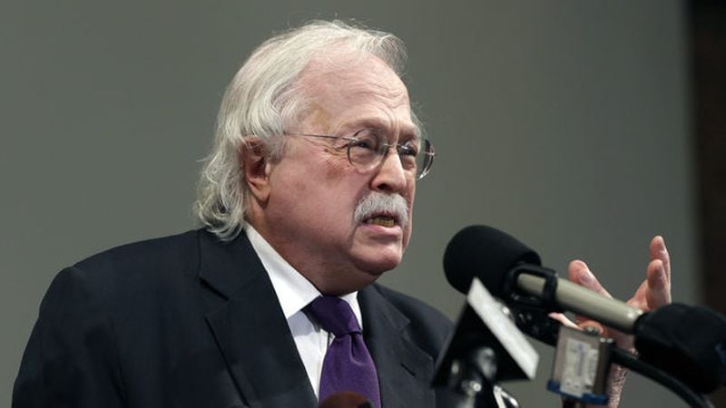 Forensic pathologist Dr. Michael Baden speaks in an Aug. 18, 2014, file photo. Baden, a participant in many high profile criminal cases, has helped Brighton, New York, police secure the arrest of James Krauseneck in the 1982 ax murder of his wife. AP Photo