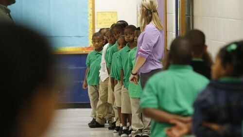 The Kindezi School at Old Fourth Ward opened in 2015. BOB ANDRES / BANDRES@AJC.COM