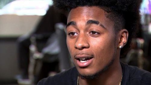 Kobe Jones, 21, spent nearly a month in the Clayton County jail for a crime he didn’t commit. (credit: Channel 2 Action News)