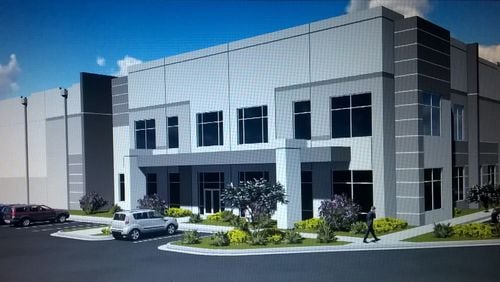 Core5 Logistics Center will receive $1.55 million in Cobb incentives to open a warehouse in the Austell area. Artist’s rendering courtesy of Core5 Logistics Center