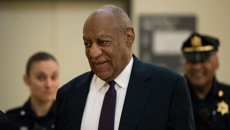 Actor Bill Cosby arrives for his trial on sexual assault charges at the Montgomery County Courthouse on June 6, 2017 in Norristown, Pennsylvania.  A former Temple University employee alleges that the entertainer drugged and molested her in 2004 at his home in suburban Philadelphia.  (Photo by Matt Rourke-Pool/Getty Images)