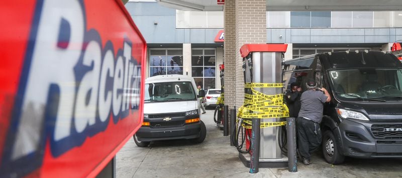 A RaceTrac gas station on Piedmont Avenue announced this week that it is closing.