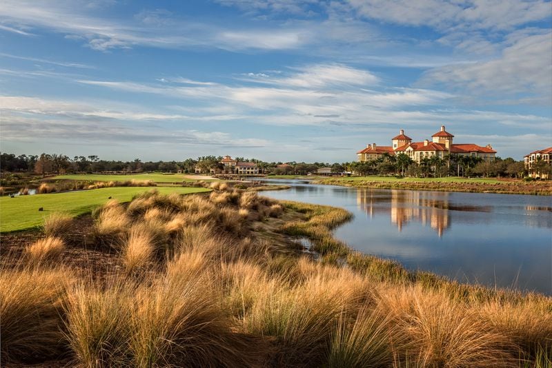 The Tiburon Golf Club in Naples, Fla., has two 18-hole, Greg Norman-designed courses. CONTRIBUTED BY DAVE SANSOM