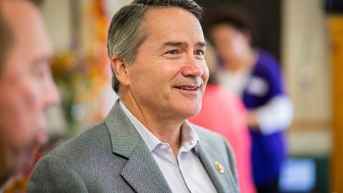 U.S. Rep. Jody Hice, R-Monroe,  at a senior center in Writghtsville, Ga., in Oct. 2015.  (Kevin D. Liles/The New York Times)