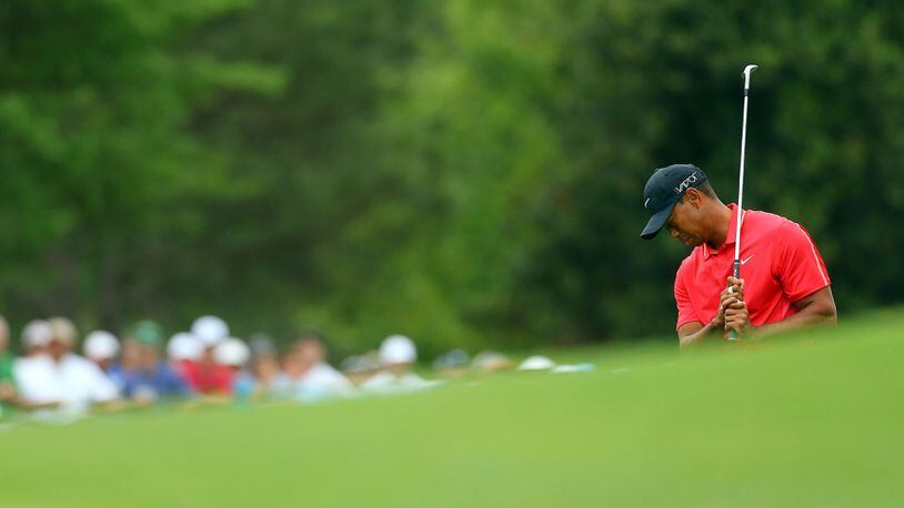 Tiger Woods hasn't played at the Masters Tournament since 2015.
