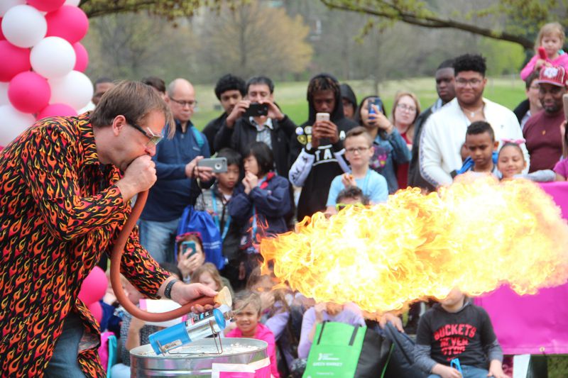 The wonders of science are on full display with more than 100 activities at the Atlanta Science Festival. 
Courtesy of the Atlanta Science Festival.