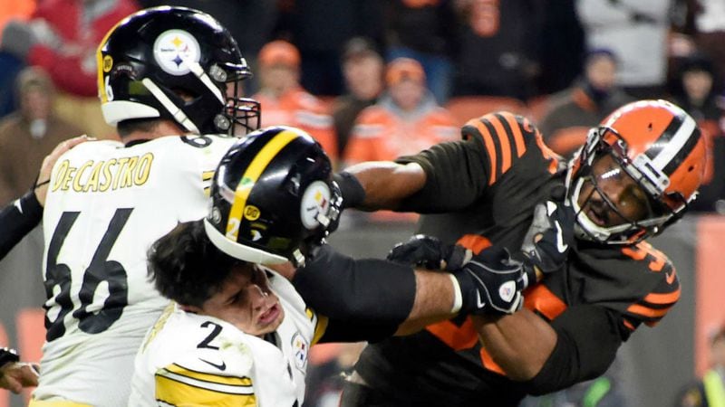  Steelers quarterback Mason Rudolph called Browns defensive end Myles Garrett a racial slur moments before their brawl at the end of a “Thursday Night Football” game, Garrett said during an appeal hearing Wednesday.