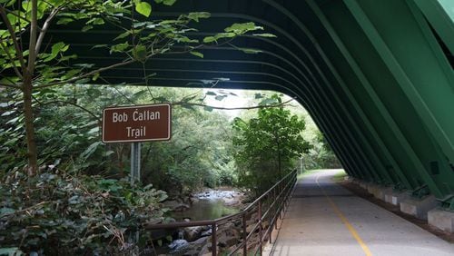 A 2.1-mile trail for bicyclists and pedestrians will be built from Interstate North Parkway to Terrell Mill Road for around $6.2 million. Courtesy of Cobb County