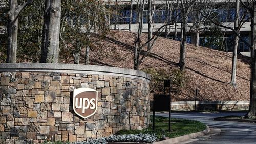 Views of UPS corporate headquarters in Sandy Springs shown on Friday, Jan. 5, 2024. (Natrice Miller/ Natrice.miller@ajc.com)
