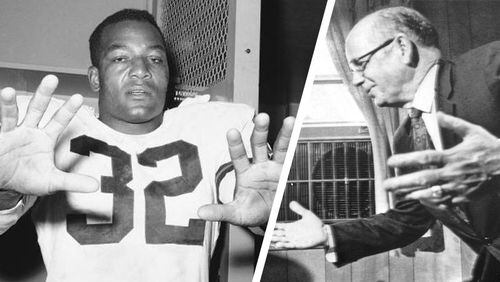 Memorable moments for athlete-activist included when Jim Brown faced off with segregationist Georgia Gov. Lester Maddox
