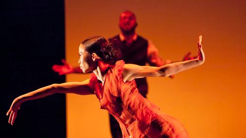 "Home in 7" will be part of Atlanta Ballet's 2015-16 season. Tara Lee and Marc Bamuthi Joseph are shown in the dance that will be part of the March 2016 program, "20/20: Celebrating 20 Years with Artistic Director John McFall." CONTRIBUTED BY KIM KENNEY