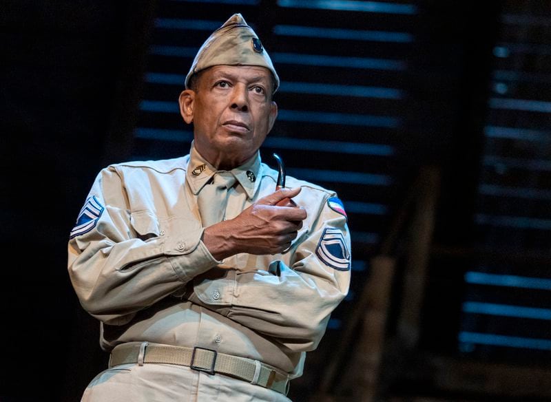 Eugene Lee plays Sgt. Vernon C. Waters in the national tour of “A Soldier’s Play,” directed by Kenny Leon. The show runs at the Fox Theatre through Sunday.
Courtesy of: Joan Marcus