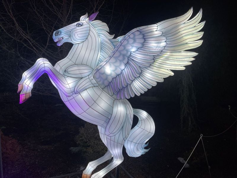 IllumniNights at the Zoo features more than 200 hand-crafted lanterns. 
(Courtesy of Zoo Atlanta)