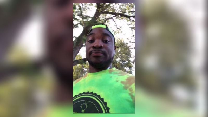Corey Lewis is shown in a Facebook Live video he uploaded Sunday. (Photo: Facebook)
