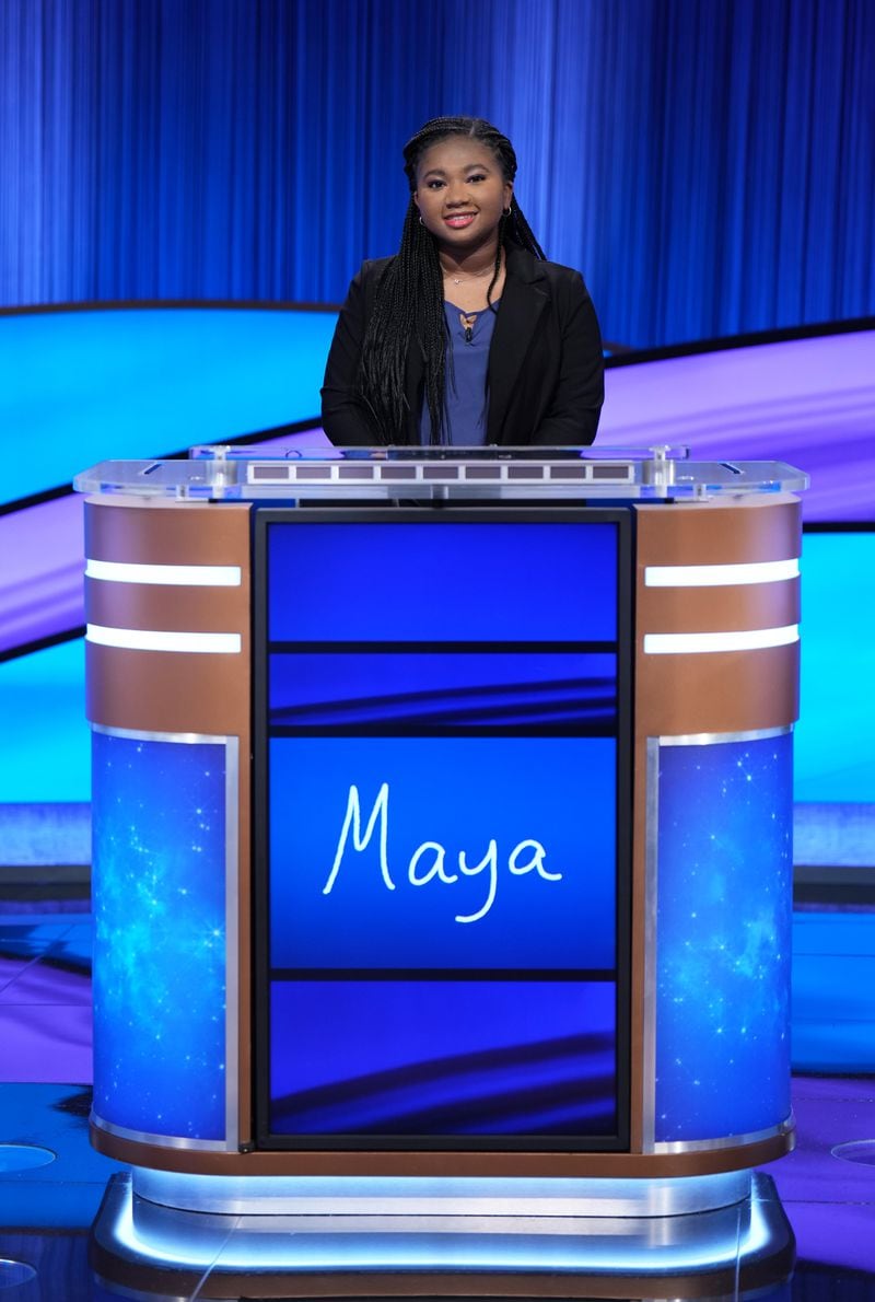 Maya Wright, a senior at Emory University, will appear in the JEOPARDY! High School Reunion Tournament that airs Monday, Feb. 20.