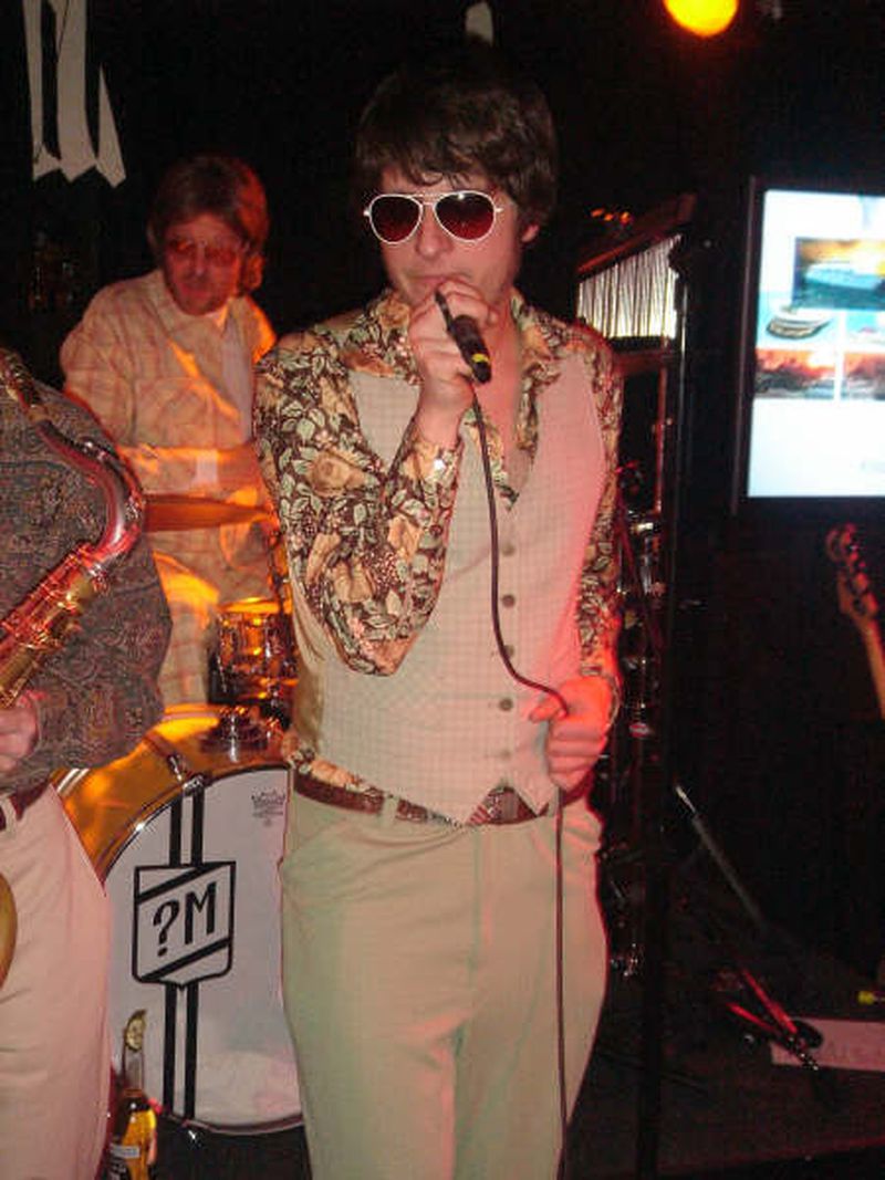 Nick Niespodziani, the future lead singer of Yacht Rock Revue, on the first night he performed yacht rock music on October 5, 2007, at 10 High. CONTRIBUTED