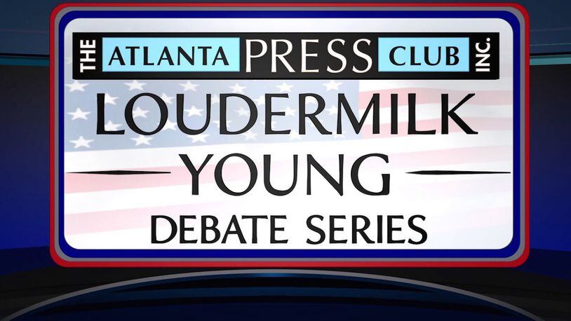 The Atlanta Press Club’s Loudermilk-Young Debate Series will host primary election debates live online.