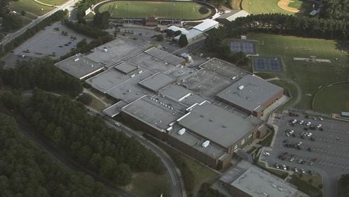 Gwinnett County school officials want to re-roof Shiloh High School, pictured here. Administrators want to spend about $7.7 million on roof and HVAC improvements to about 20 schools.