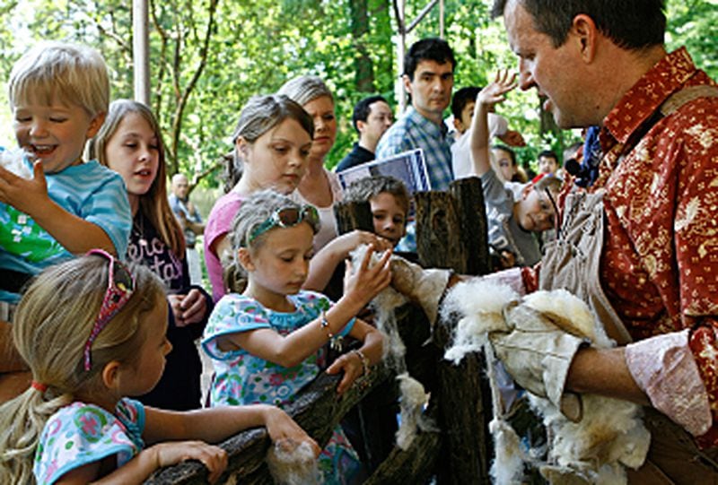 The Sheep to Shawl event at the Atlanta History Center is one of many educational special events that is discounted to members.