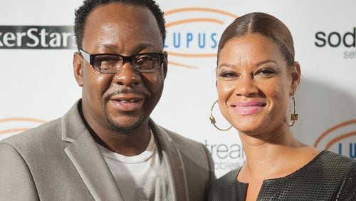 LOS ANGELES, CA - SEPTEMBER 12: Bobby Brown and wife Alicia Etheredge attend the Get Lucky For Lupus LA! event at Peterson Automotive Museum on September 12, 2013 in Los Angeles, California. (Photo by Harmony Gerber/FilmMagic)