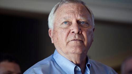 Gov. Nathan Deal says he’s talking to the supporters of House Bill 280, this year’s version of a campus gun bill that’s similar to the one he vetoed last year. The governor says he hopes “they’re receptive to making some additional changes.” Last year, he sought such changes after both chambers of the General Assembly had already approved the bill. (DAVID BARNES / DAVID.BARNES@AJC.COM)