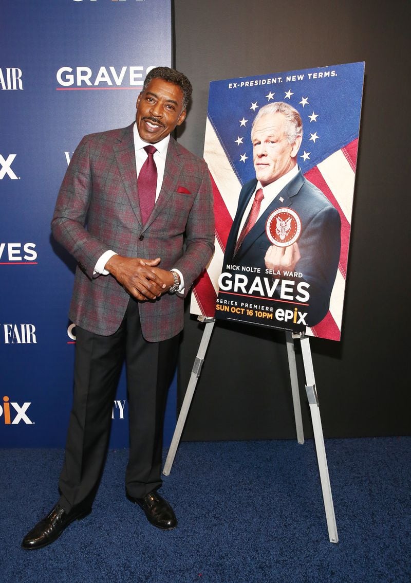  NEW YORK, NY - OCTOBER 05: Actor Ernie Hudson attends the EPIX Graves NY premiere on October 5, 2016 in New York City. (Photo by Monica Schipper/Getty Images for EPIX)