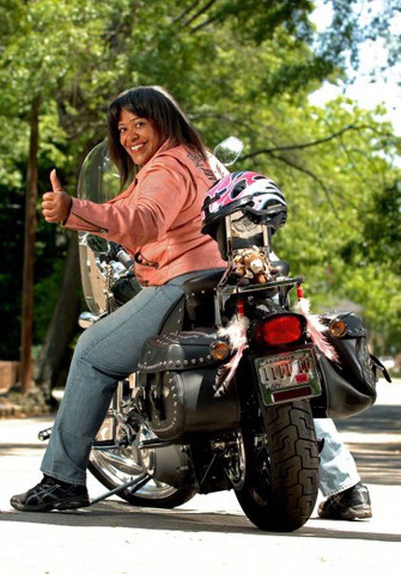 Jocelyn Dorsey biked from Fairbanks, Ala. to Key West, Fla. with 40 other bikers in 2007 for the Special Olympics, raising more than $250,000. In Alaska, she flipped off her bike on rough terrain but managed to survive with just minor injuries. She also scared off a bear in Alaska with her super loud pipes. 