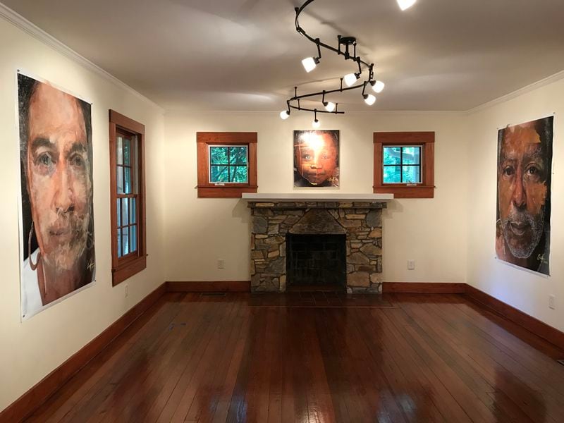 The Arnika Dawkins gallery combines the approachability of a residential home with cutting-edge contemporary photography including work by Ervin A. Johnson. Courtesy of Arnika Dawkins
