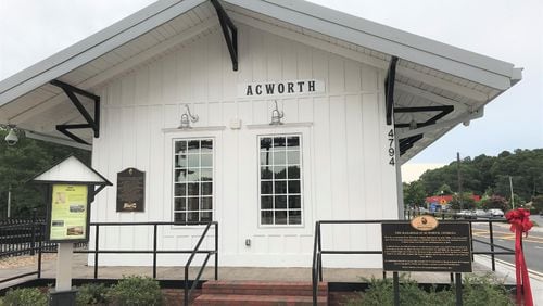 For Acworth’s new Depot History Center, donations of historical items are being sought from 10 a.m. to noon on July 30 that will become the city’s property. (Courtesy of Acworth)