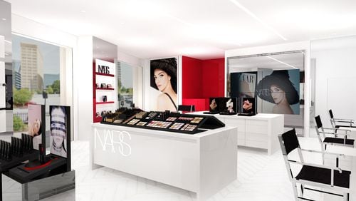 The NARS boutique opens at the Shops Buckhead Atlanta on April 8. The boutique features product exclusives and a private VIP room that can be booked by individuals or groups.