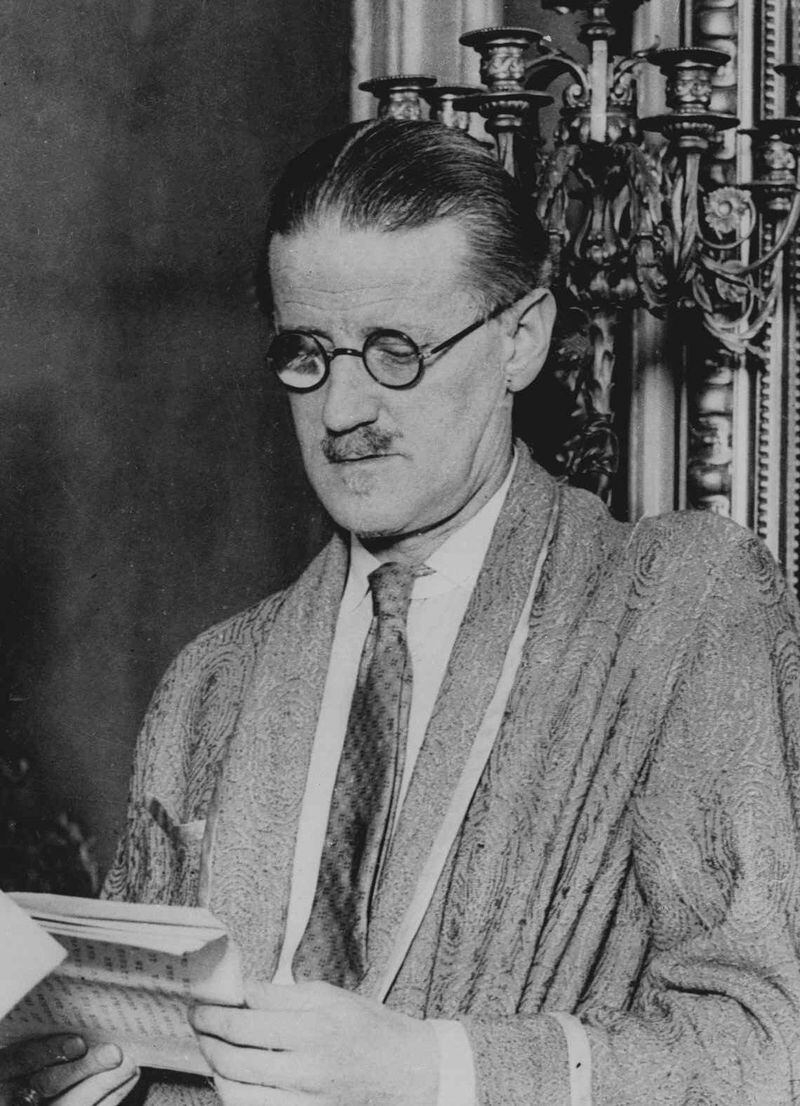 Author James Joyce is shown in this undated file photo. (AP Photo/file)