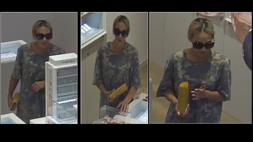 Police are trying to identify this woman, who allegedly spent $1,200 on stolen credit cards. The cards were taken from four cars in a string of break-ins at Pinckneyville Park.