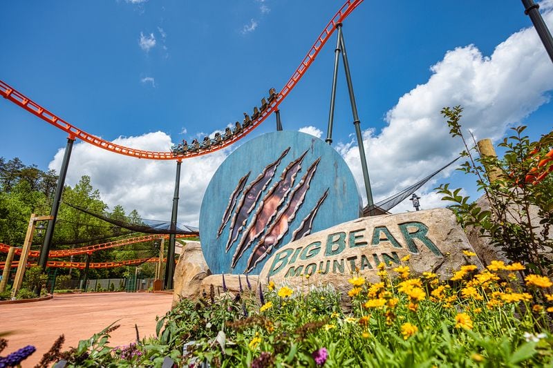Big Bear Mountain rollercoaster is part of the $37 million expansion at Dollywood. (Courtesy of The Dollywood Company)