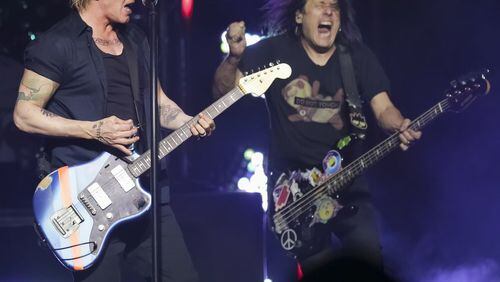 The Goo Goo Dolls will bring their trove of hits to Chastain on Labor Day. Photo: AP